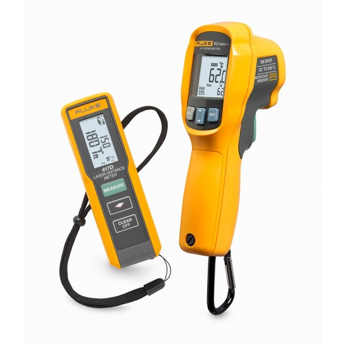 5112860 Fluke Kit, Fluke417D/62Max+, Laser-Entfernungsmesser 417D und IR-The Produktbild Additional View 4 L