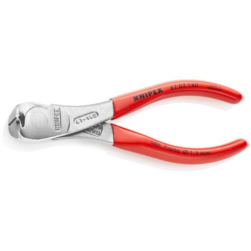 67 03 140 Knipex Kraft-Vornschneider Produktbild Additional View 2 L