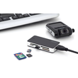 DA-70330-1 Digitus Card Reader All in One USB 3.0 Supports T-Flash Produktbild Back View S