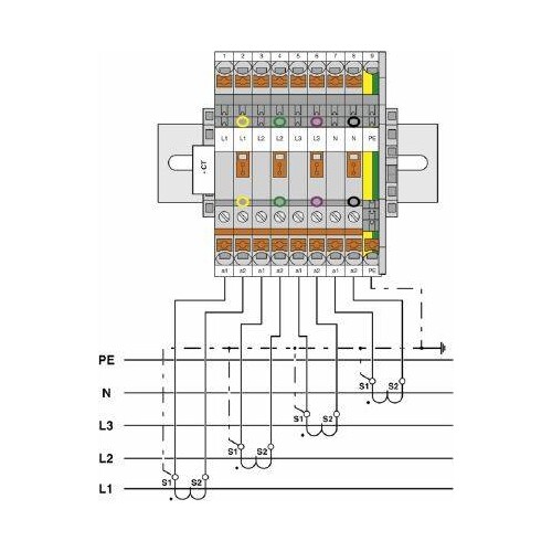 3212196 Phoenix PTMED 6-PE Schutzleiter-Reihenklemme Produktbild Additional View 5 L