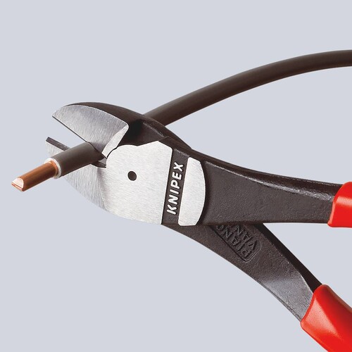 74 01 180 Knipex 74 01 180 Kraft- Seitenschneider mit Kunststoff überzoge Produktbild Additional View 3 L