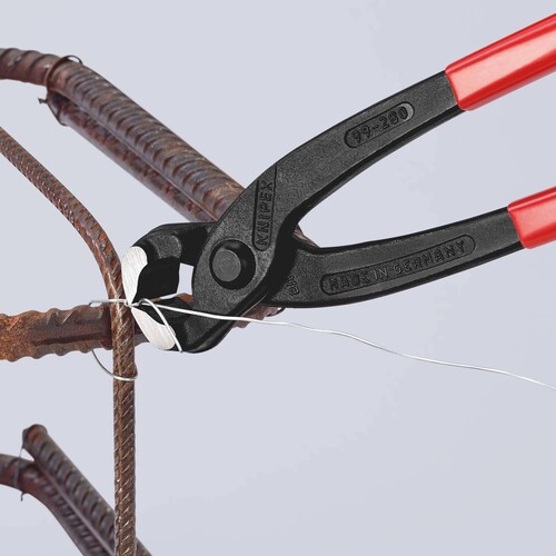 99 01 280 Knipex 99 01 280 Monierzange (Rabitz-oder Flechterzange) mit Kunstst Produktbild Additional View 3 L