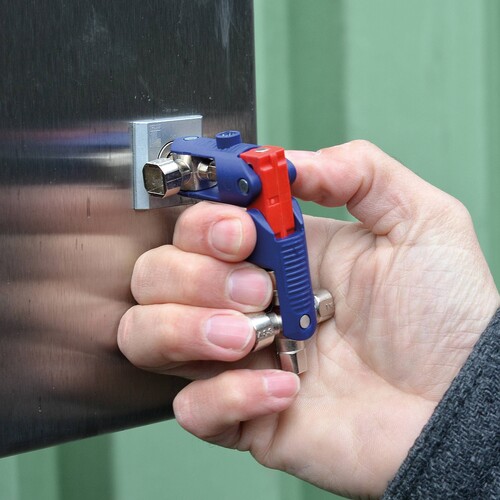00 11 06 V04 Knipex Schaltschrankschlüssel JointKey Quadro Produktbild Additional View 9 L