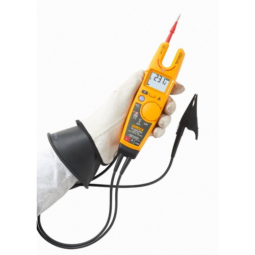 5134758 Fluke Elektrotester T6-1000 PRO mit Krokodilklemmen und H-T6 Holster Produktbild Additional View 9 L