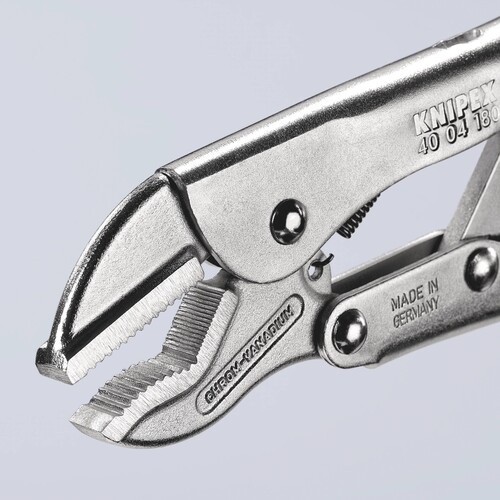 40 04 180 Knipex 40 04 180 Universal- Gripzange verzinkt 180 mm Produktbild Additional View 4 L