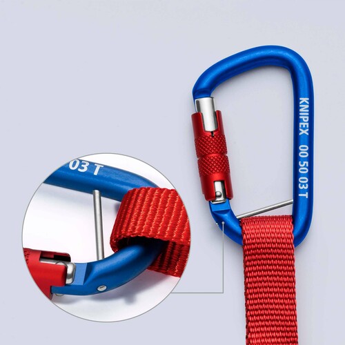 00 50 13 T BK Knipex 00 50 13 T BK Adapterschlaufen mit fixiertem Material Produktbild Additional View 4 L