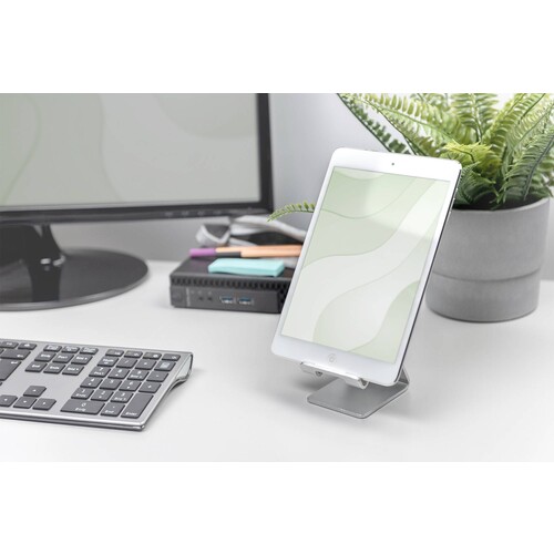 DA-90419 Digitus DA 90419 Aluminum Smartphone/Tablet Stand bis zu 10 , Alu Produktbild Additional View 9 L