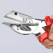 94 35 215 EAN Knipex 94 35 215 EAN Gehrungsschere für Kunststoff-und Gummi Produktbild 6 S
