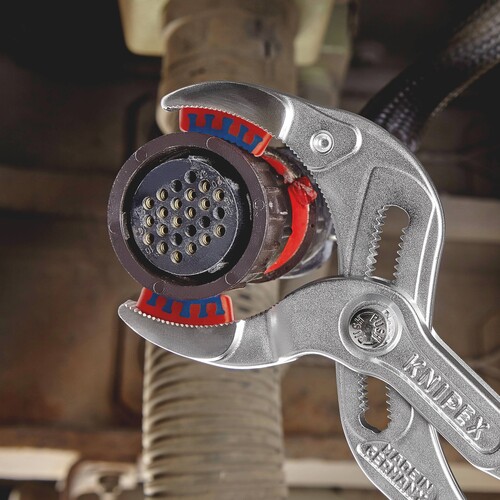 81 13 250 SB Knipex 81 13 250 SB Siphon- und Connectorenzange  SpeedGrip  mit ru Produktbild Additional View 8 L