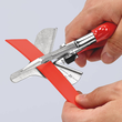 94 35 215 EAN Knipex 94 35 215 EAN Gehrungsschere für Kunststoff-und Gummi Produktbild default S