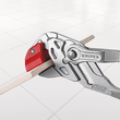 91 13 250 SB Knipex 91 13 250 SB Fliesenbrechzange mit Kunststoff überzo Produktbild Side View S