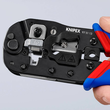 97 51 13 SB Knipex 97 51 13 SB Crimpzange für RJ45-Westernstecker mit  Produktbild Side View S