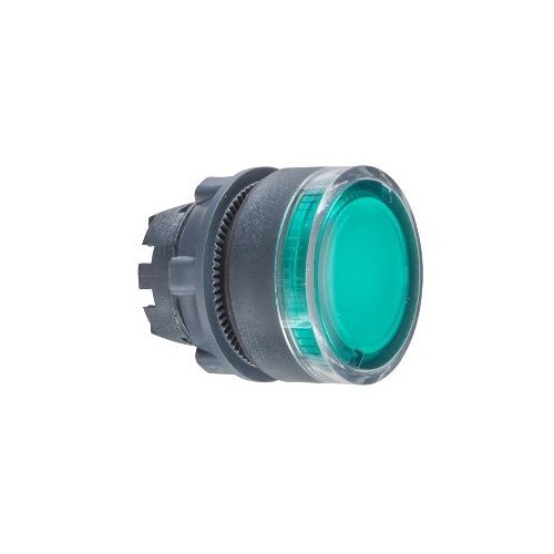 ZB5AW333 Schneider E. LEUCHTDRUCKTASTER GRÜN  F.LED HARMONY STYLE 5 Produktbild Front View L