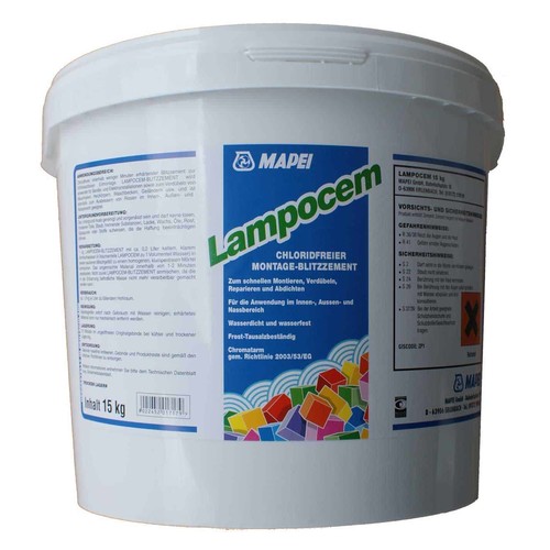 160015 MAPEI BLITZZEMENT IM KÜBEL/15KG Produktbild