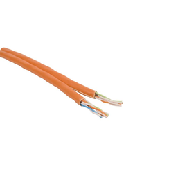 CAT7 UC900HS23 DX FRNC 2X4P Messlänge halogenfrei S/FTP orange DUPLEX (DX) Produktbild