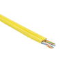 Cat6A DUPLEX 2(4X2XAWG23) 500m Trommel F/FTP Folienschirm halogenf. 500Mhz gelb Produktbild