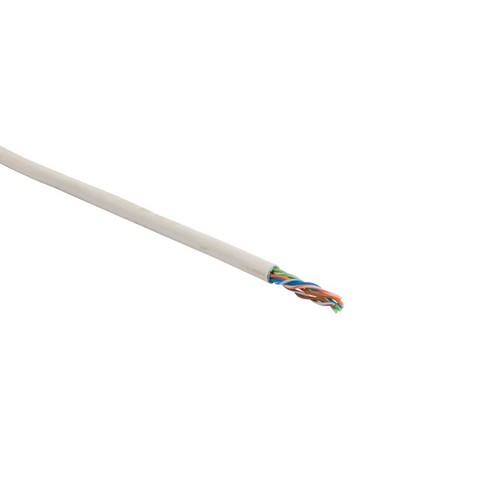 CAT5+ UC300 S24 4P FTP PVC 500m Trommel mit Folienschirm grau Produktbild Front View L