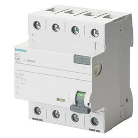 5SV3344-6LB01 Siemens Fi-Schutzschalter 40/4/003, Typ A, Produktbild front M
