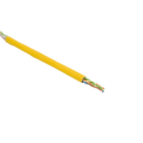 Cat5e DATA LINE 200MHz gelb 300m Trommel SF/UTP FRNC LIMMERT-CABLE  4X2XAWG24 Produktbild Front View L