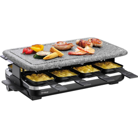 7558 4212 Trisa Raclette  Hot Stone 8er 1200W abnehmb. Steinplatte Produktbild