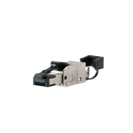 130E405032-E Metz Connect CAT.6A Stecker RJ45 Feldkonfektionierbar Werkzeuglos Produktbild