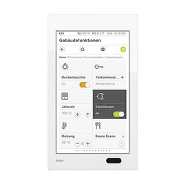 206912 Gira G1 Power over Ethernet DC 48V PoE Weiß Produktbild