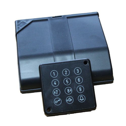 5211V006 Sommer Codeschloss 24-230V Touchpad beleuchtet 1-Kanal schwarz Produktbild Front View L