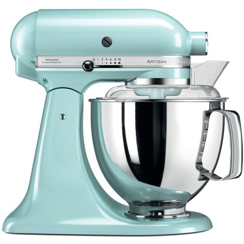 5KSM175PSEIC KitchenAid Küchenmaschine 4,8 Liter ARTISAN eisblau Produktbild Front View L