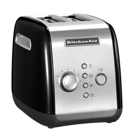 5KMT221EOB KitchenAid 2 Scheiben Toaster onxy schwarz 7 Bräunungsstufen Produktbild