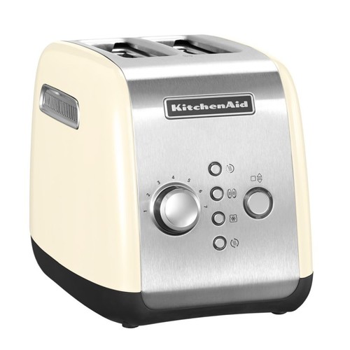 5KMT221EAC KitchenAid 2 Scheiben Toaster creme 7 Bräunungsstufen Produktbild Front View L