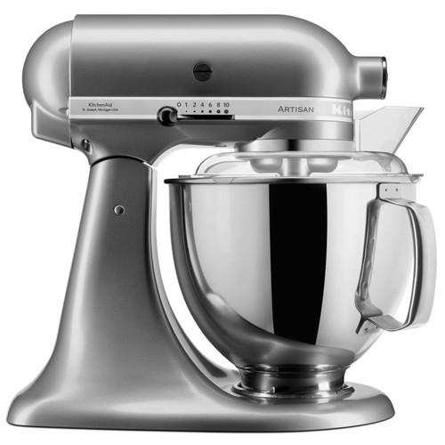 5KSM175PSECU KitchenAid Küchenmaschine 4.8L Artisan kontur-silber Produktbild Front View L