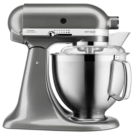 5KSM185PSEMS KitchenAid Küchenmaschine 4.8L Artisan medallion silber Produktbild