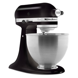 5K45SSEOB KitchenAid Küchenmaschine 4.3L CLASSIC onyx schwarz Produktbild