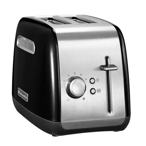 5KMT2115EOB KitchenAid 2 Scheiben Toaster CLASSIC onxy schwarz Produktbild Front View L