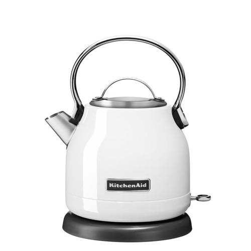 5KEK1222EWH KitchenAid Wasserkocher CLASSIC 1,25 Liter weiß Produktbild Front View L