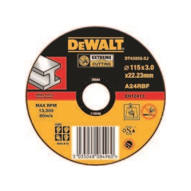 DT43911-QZ DeWalt Trennscheibe Metall gekröpft 125x2,8mm Produktbild