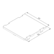 15652 Trayco FS-BC-0-50-PA9011 Blinddeckel für Gerätebecher Produktbild