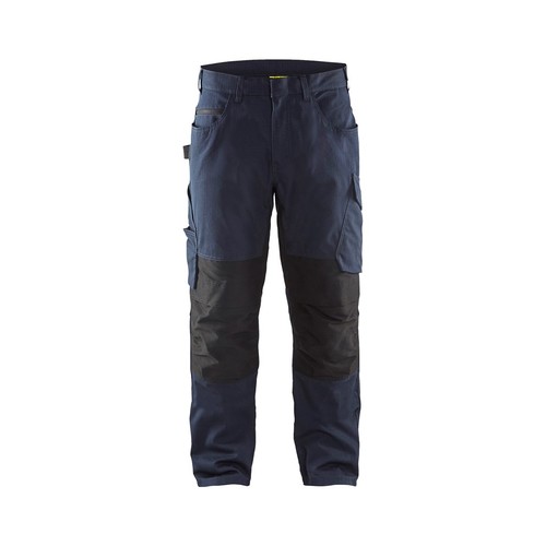 149513308699C48 Blakläder Service Bundhose mit Stretch Dunkel Marineblau/ Produktbild Front View L