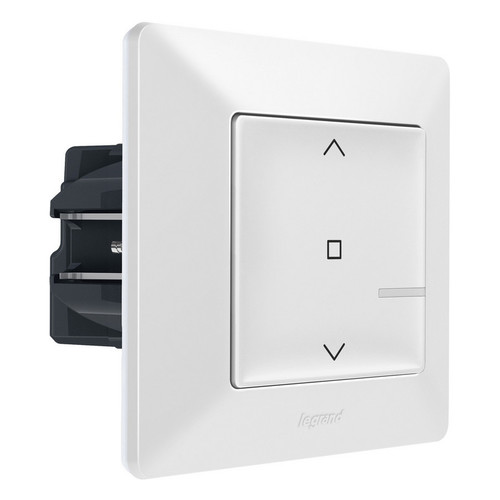 752190 Legrand Valena Life Netatmo Rolladenaktor ultraweiss Produktbild