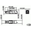 130E405032-E Metz Connect CAT.6A Stecker RJ45 Feldkonfektionierbar Werkzeuglos Produktbild Additional View 1 S