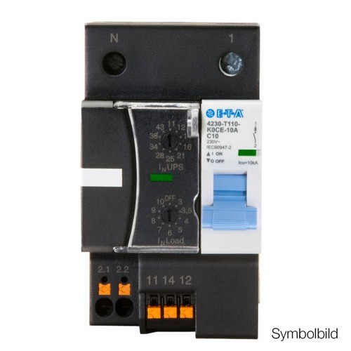 EBU10-TA2-003-AC230V-B-6A E-T-A ELECTRONIC BREAKER UNIT Produktbild Additional View 1 L