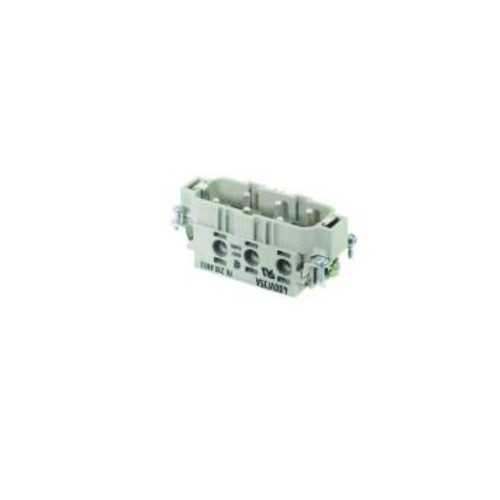 70.210.0653.0 WIELAND Steckereinsatz f. Unterteil POW STS 6 6,0 40 AG Produktbild Front View L