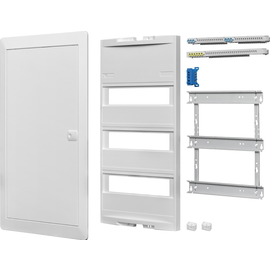 AE36R Schneider E. Amigo Einbauset modulare Lieferf. 3-reih.UP/HW Blendrah. Produktbild