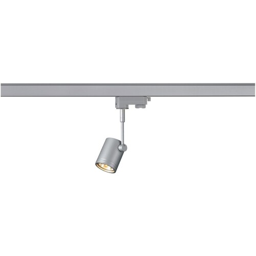 02152242 SLV BIMA 1 Strahler silbergrau GU10 3Ph-Adapter Produktbild Additional View 1 L
