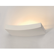 148012 SLV Wandleuchte GL 102 Curve weisser Gips R7s 78mm max. 100W Produktbild 1 S
