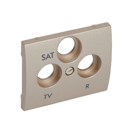 771489 LEGRAND TV-Zentralplatte titan Produktbild Additional View 2 L