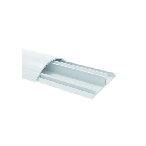16647 GGK ABK12x50 Aufbodenkanal alpinweiss Produktbild Front View L