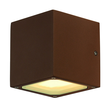 232537 SLV SITRA CUBE Wandleuchte Rostbraun 2xGX53 max.9W Produktbild Additional View 1 S