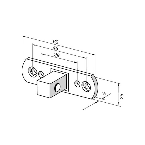 9910014 SOMFY Umrüstlager mit 10er 4-Kant Produktbild Additional View 1 L