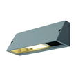 230034 SLV PEMA® SQUARE Wandleuchte E27 max.15W silbergrau Produktbild Additional View 1 S